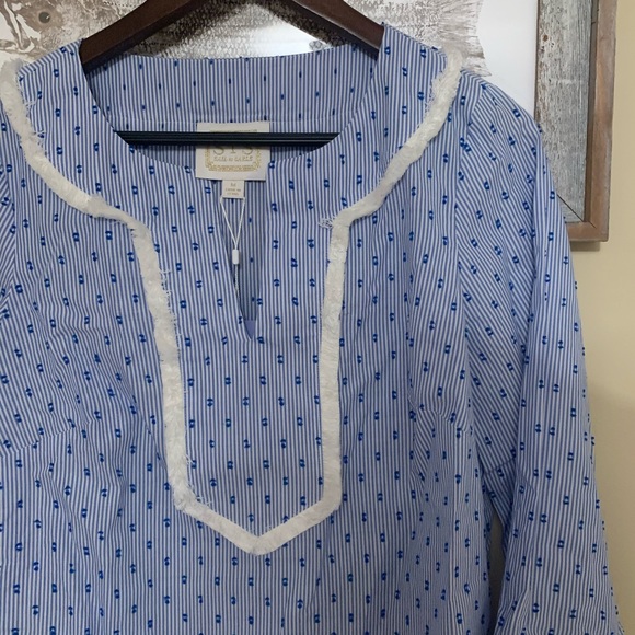 Sail to Sable Swiss dot tunic - Picture 2 of 2